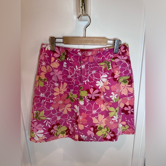 White Stag Dresses & Skirts - White Stag Pink Floral Skort